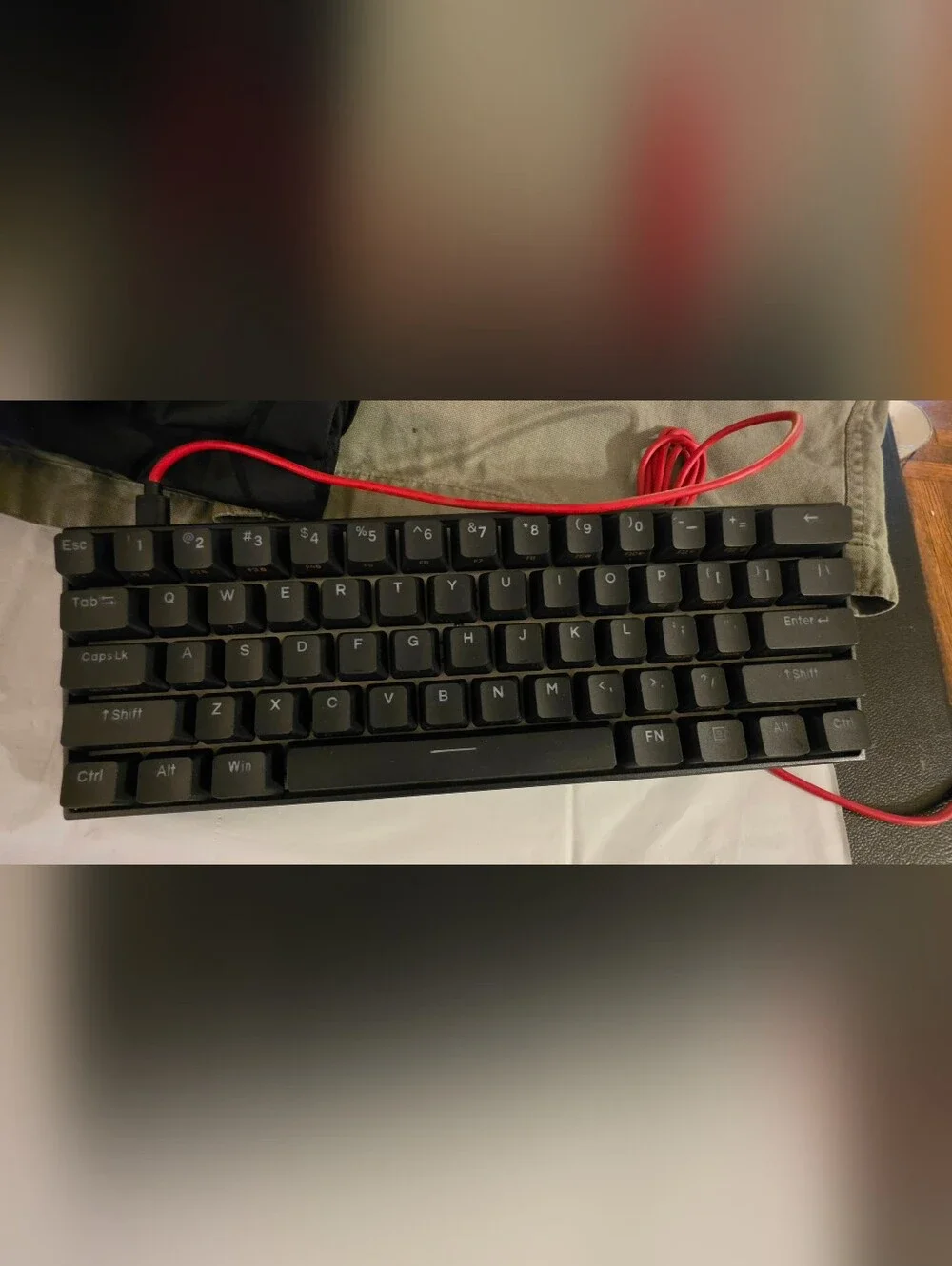 Anne Pro 2 60% Mechanical Keyboard Gateron Brown RGB Bluetooth USB-C Tested